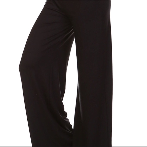 LAST ONE! Super Comfy Black Palazzo Pants - Picture 2 of 6